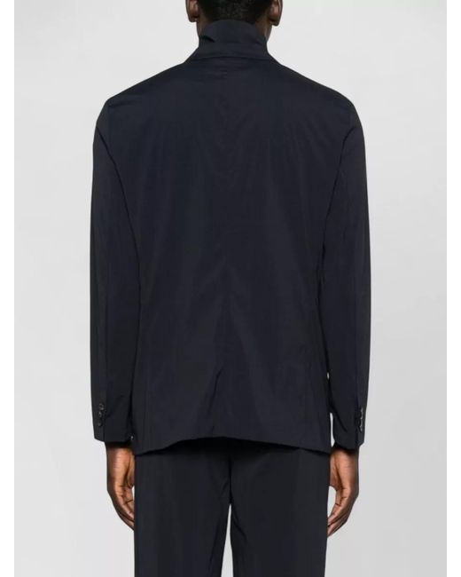 Emporio Armani Blue Tailored Single Breasted Blazer Jacket for men