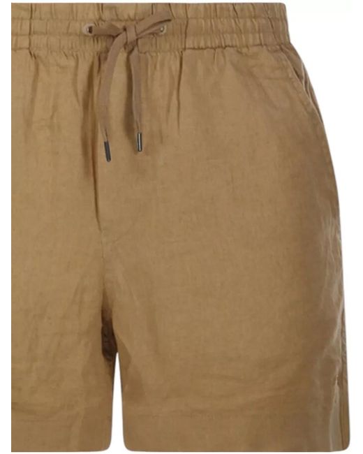 Ralph Lauren Natural Shorts Side And Back Pockets Design for men