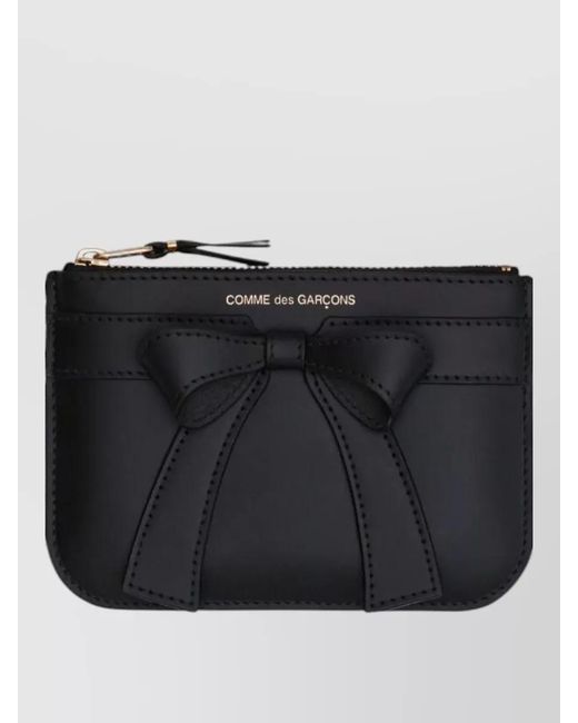 Comme des Garçons Black Leather Cardholder