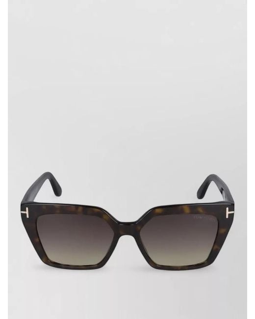 Tom Ford Multicolor Ft1030 Square Sunglasses Gradient Lenses