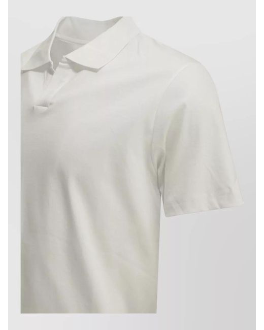 NN07 White Paul Polo Shirt Regular Fit Short Sleeves for men
