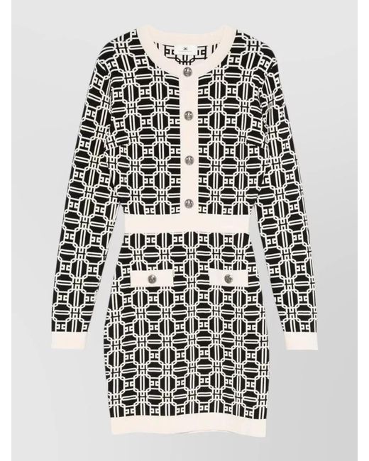 Elisabetta Franchi White Skirt