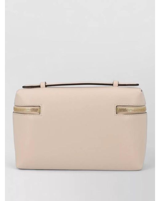 Victoria Beckham Natural Leather Crossbody Bag