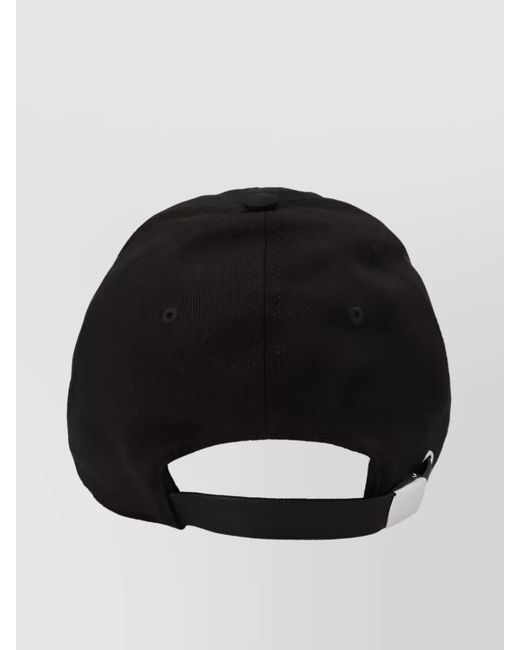 McQueen Blue Cotton Baseball Cap for men
