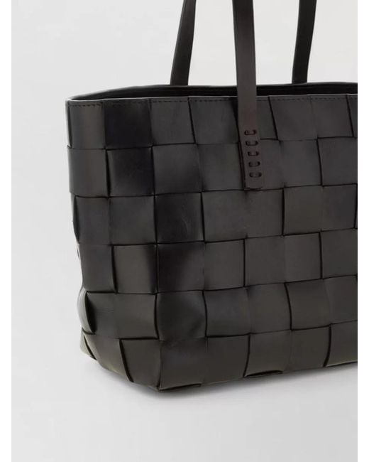 Dragon Diffusion Black Japan Tote Leather Tote Bag