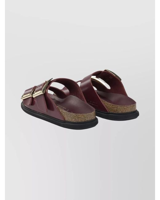 Birkenstock Brown Leather Sandals