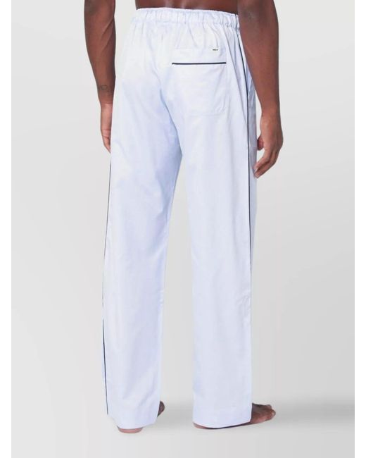Tekla White Pyjama Trousers for men
