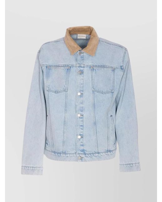 Drole de Monsieur Blue Denim Jacket for men