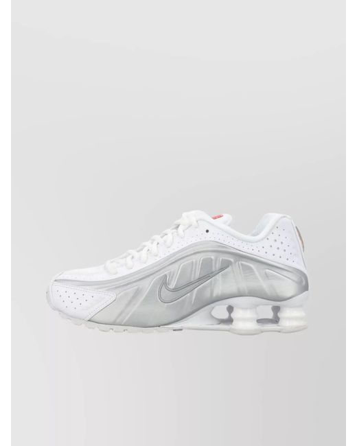 Nike White Synthetic Low-Top Sneakers