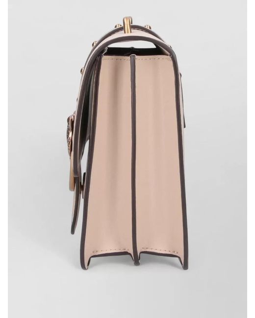 Pinko Natural Love Bag One Calf Leather Shoulder Bag