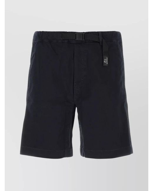 Woolrich Blue Belted Chino Shorts for men