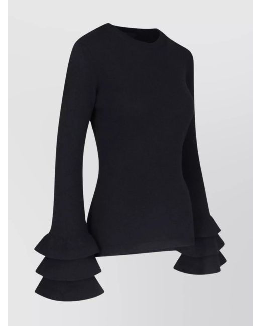 Valentino Blue Crewneck Knitted Top