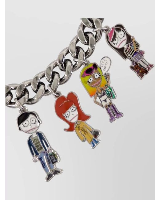 Marc Jacobs Metallic Metal Charm Bracelet