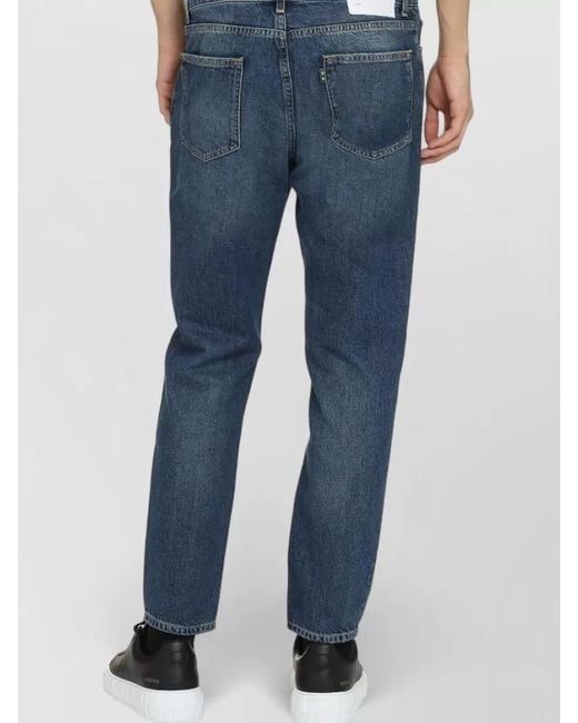 Department 5 Blue Drake Denim Jeans Regular Straight Leg for men