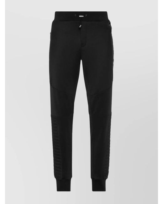 Philipp Plein Black Track Pants for men