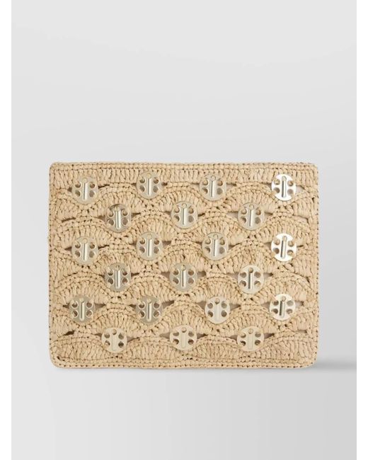 Rabanne Natural 1969 Chain Mail Clutch Bag