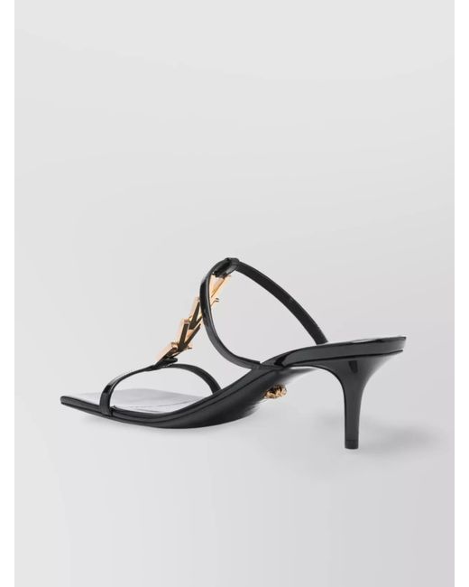Versace Multicolor Leather Sandals