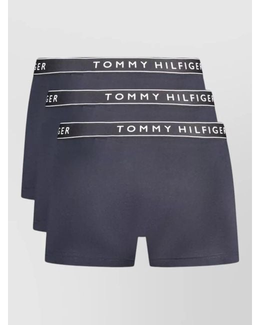 Tommy Hilfiger Blue Cotton Boxer Shorts for men