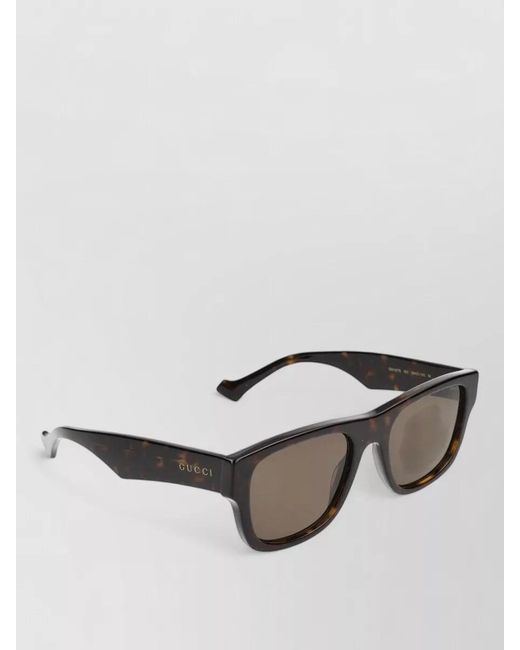 Gucci Gray Sunglasses Gg1427S 003 Square Frame for men