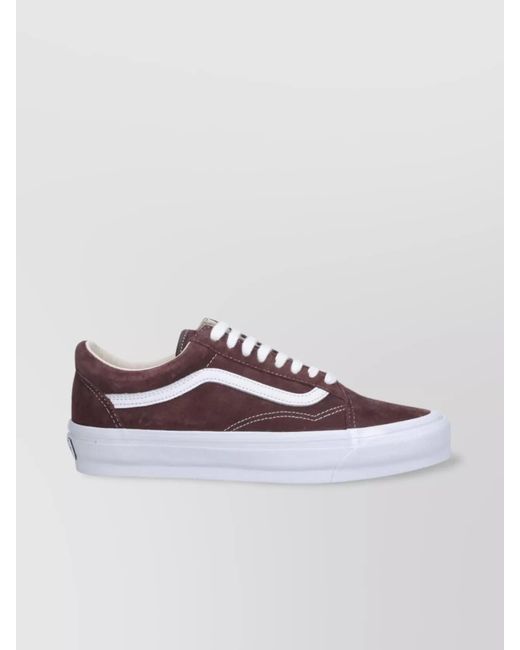 Vans Multicolor Leather Low-Top Sneakers for men
