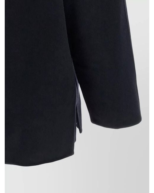 Loulou de Saison Blue Neil Mid Length Relaxed Collar Jacket
