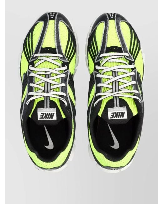 Nike Green Zoom Skylon 11 Running-Inspired Mesh Sneakers With Cushioned Comfort