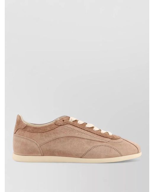 Brunello Cucinelli Multicolor Leather Sneakers Stitching Detail Low Profile for men