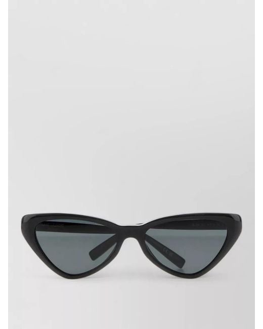 Saint Laurent Gray Acetate Sunglasses