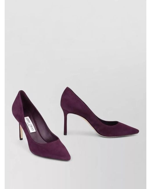 Jimmy Choo Purple Suede Pumps
