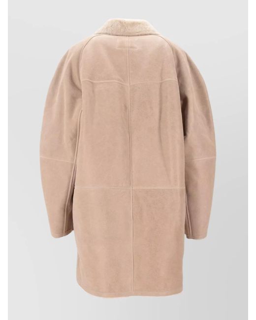 Isabel Marant Natural Shearling Coat