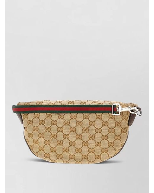 Gucci Natural Canvas Belt Bag for men