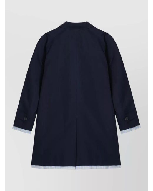 Miu Miu Blue Tailored Jacket Long Sleeves Side Pockets