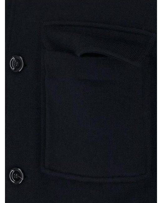 Lardini Blue Wool Jacket for men