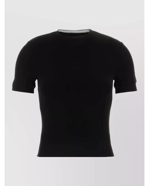 Maison Margiela Black Jersey Top