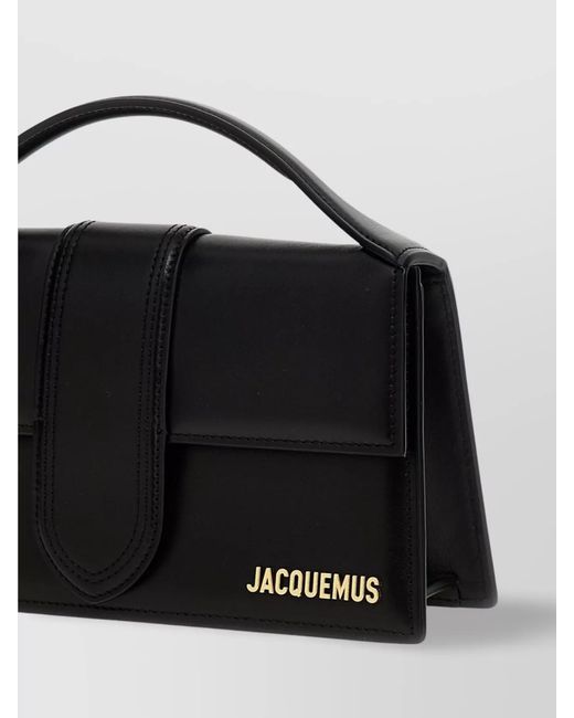 Jacquemus Black Le Grand Bambino Leather Shoulder Bag