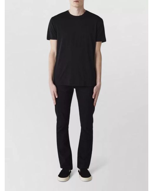 Tom Ford Black Short-Sleeve T-Shirt for men