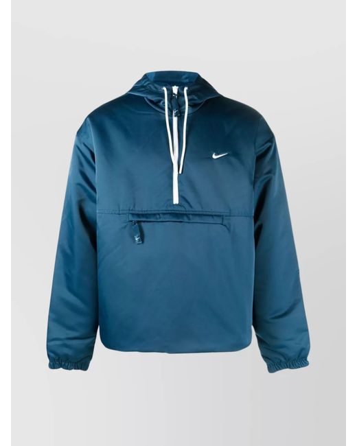 Nike Blue Hooded Jacket for men