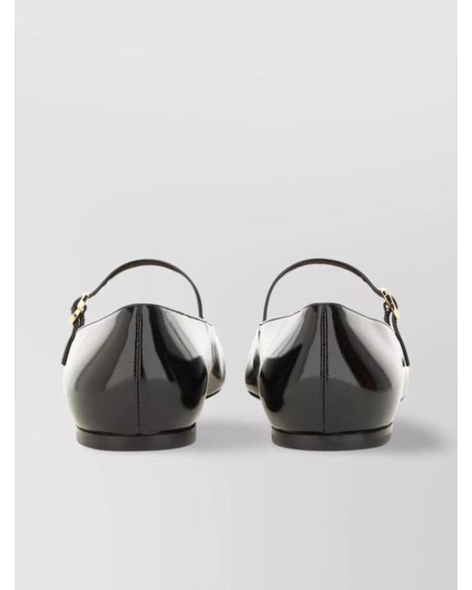 Gianvito Rossi Natural Leather Ballerina Shoes