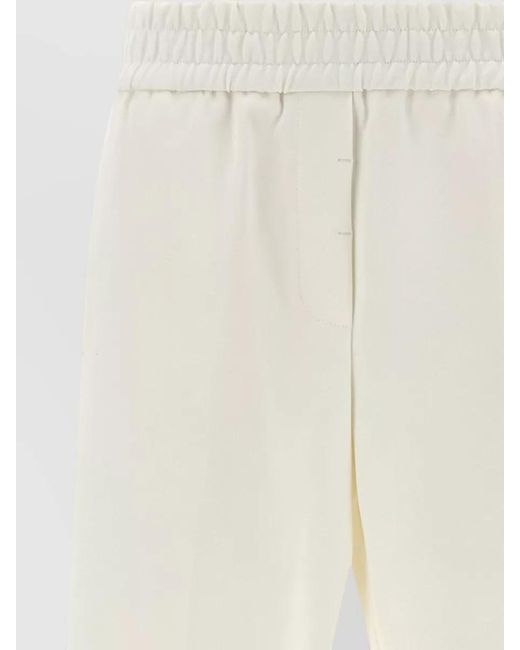 Peserico White Track Pants