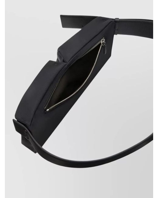 Givenchy Black Nylon Belt Bag for men