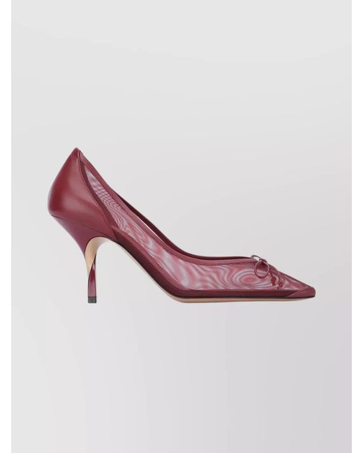 Jacquemus Purple Polyamide Pumps