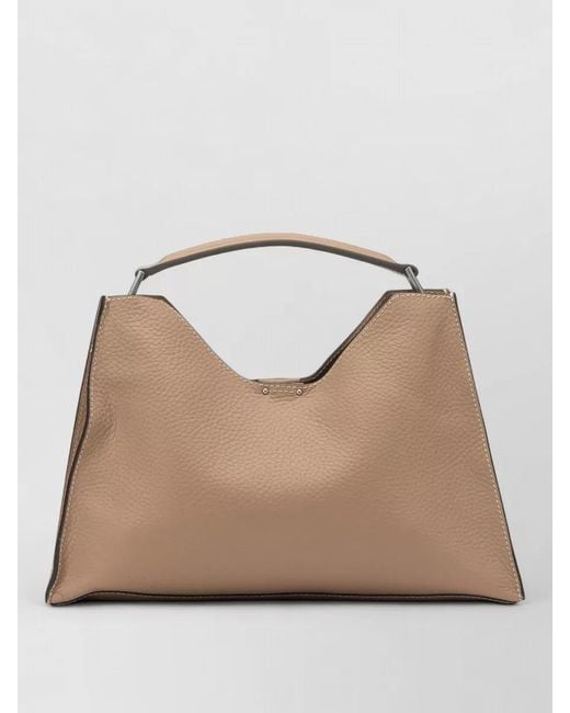 Gianni Chiarini Natural Leather Shoulder Bag