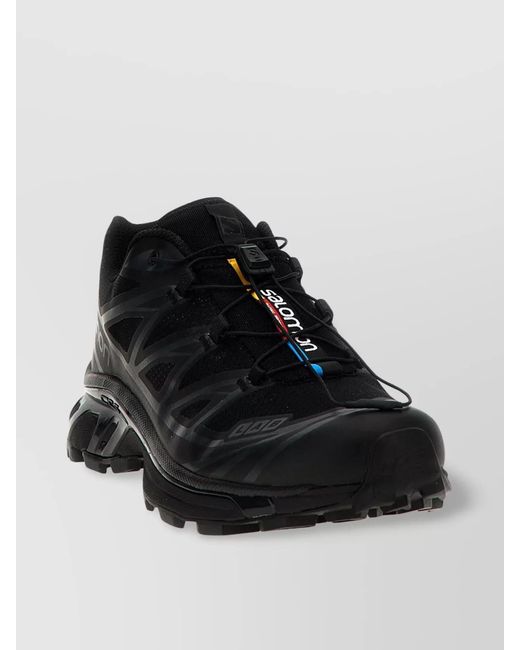 Salomon Black Xt-6 Low-Top Sneakers