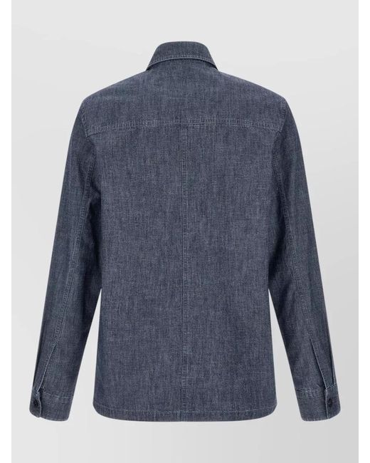Jil Sander Blue 203 Shirt for men