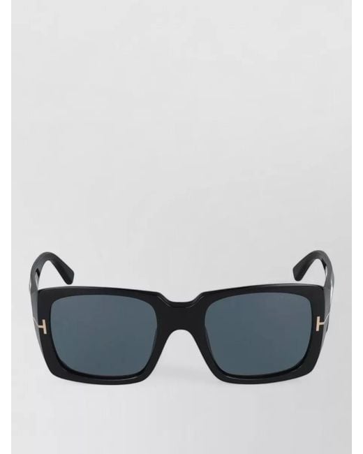 Tom Ford Gray Sunglasses Ft1035 Square Frame Dark Lenses