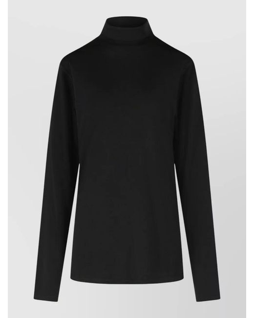 Rier Black Virgin Wool Sweater