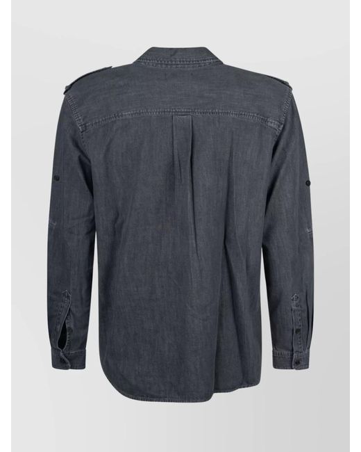 Isabel Marant Blue Shirt for men