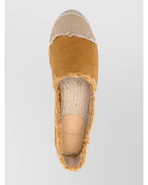 Castaner Natural Canvas Espadrilles