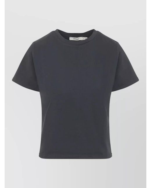 PANGAIA Black Slim-Fit Cotton Short-Sleeve T-Shirt