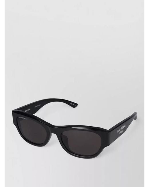 Balenciaga Black Sunglasses Model Bb0389Sk Cat Eye